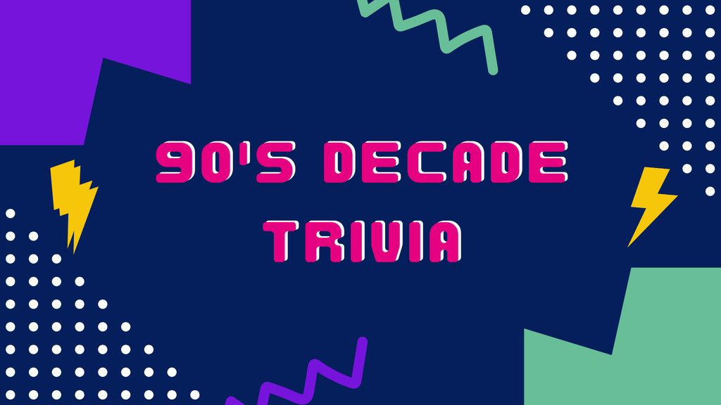 90's Decade Trivia Game